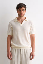Ecru Riviera Polo