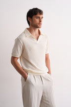 Ecru Riviera Polo