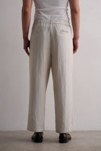 Ecru Relaxed Trouser