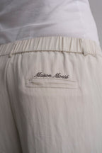 Ecru Relaxed Trouser