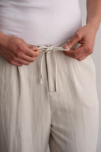 Ecru Relaxed Trouser