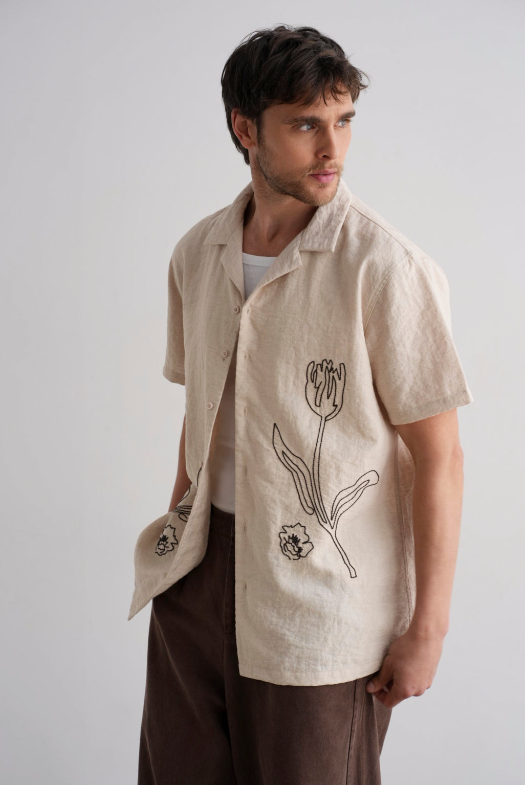 Botanical Linen Shirt