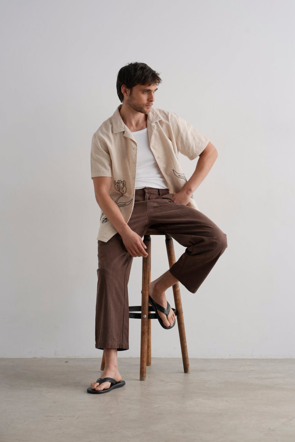 Botanical Linen Shirt