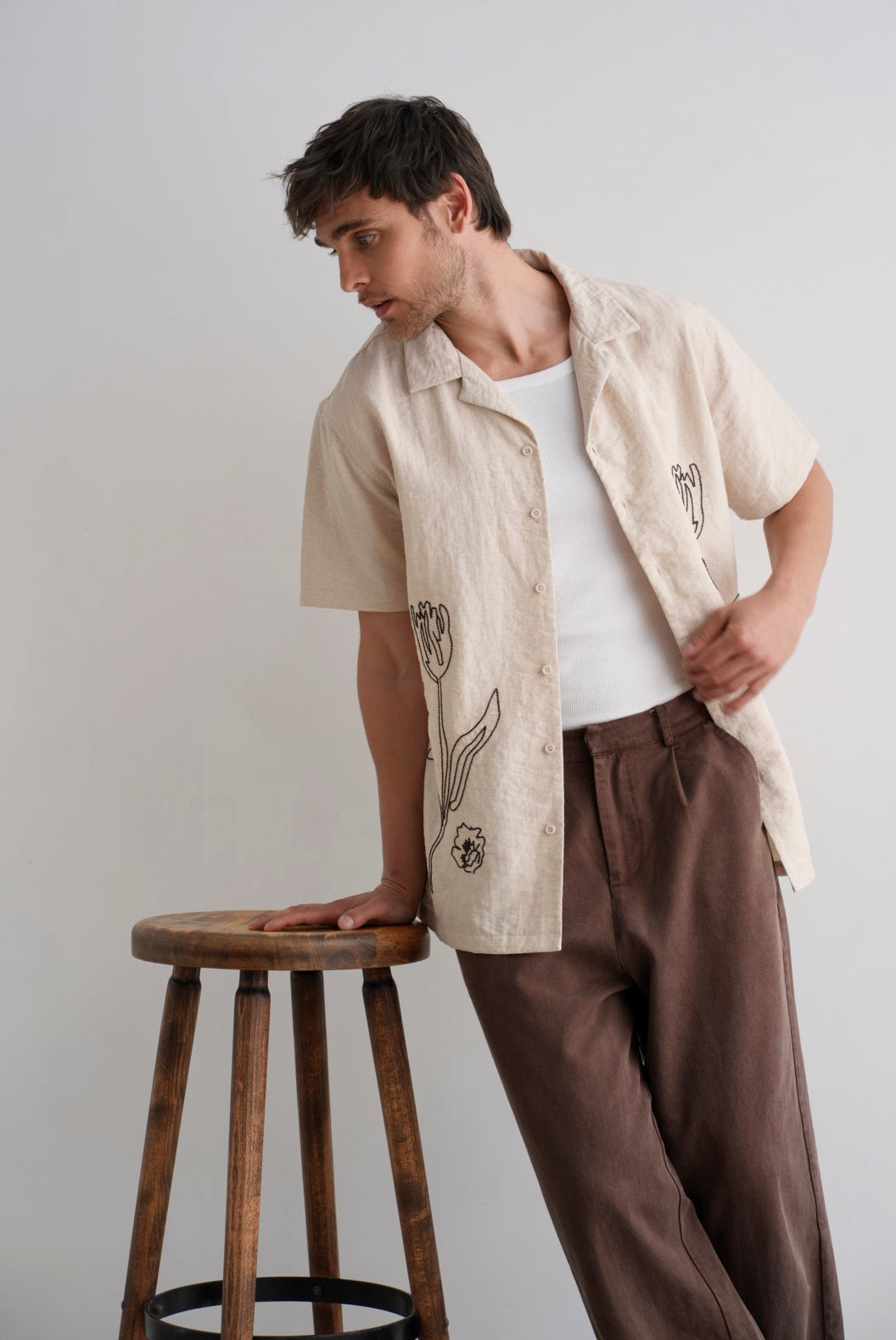 Botanical Linen Shirt