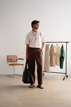 Chocolate Riviera Trousers