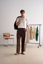 Chocolate Riviera Trousers
