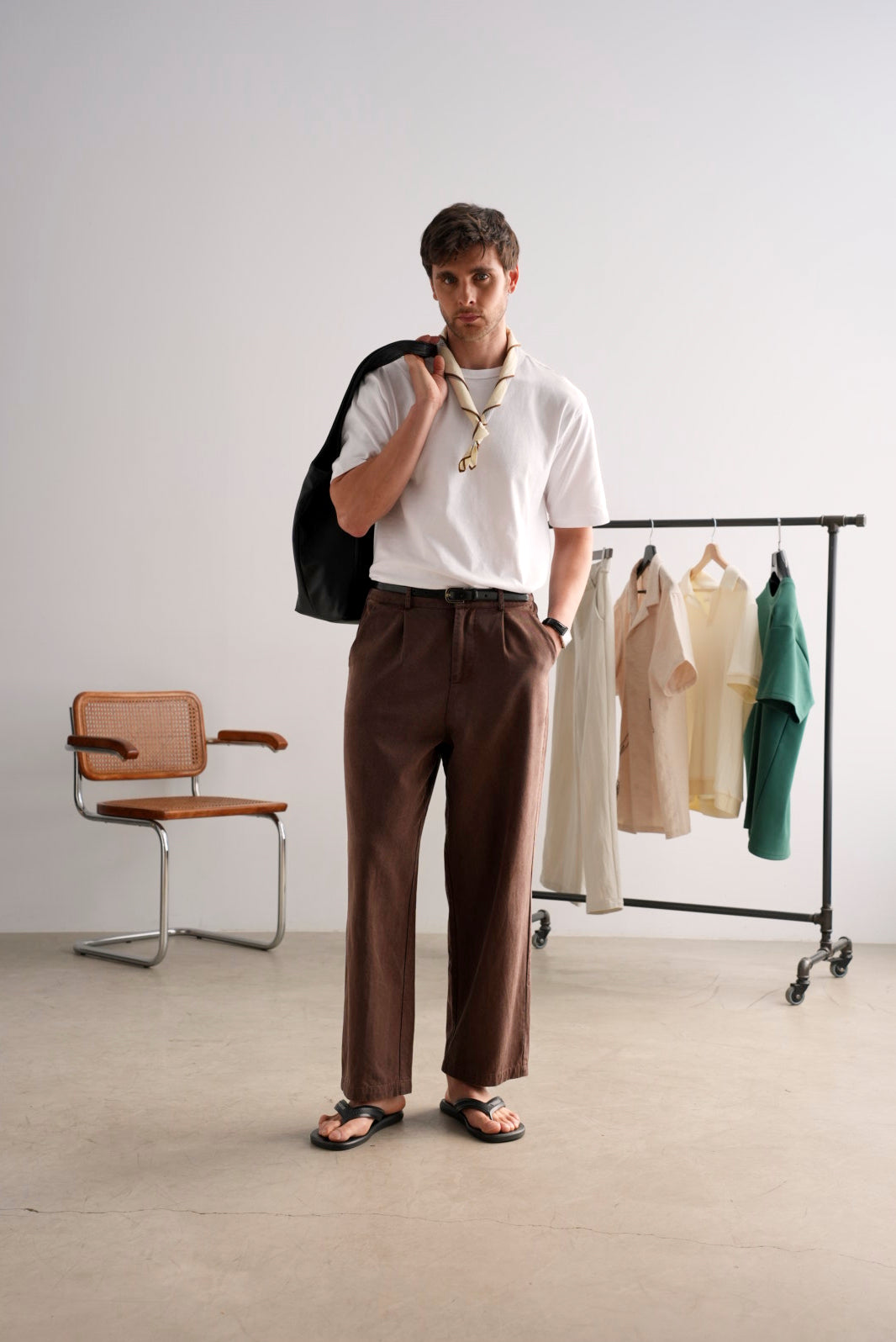 Chocolate Riviera Trousers
