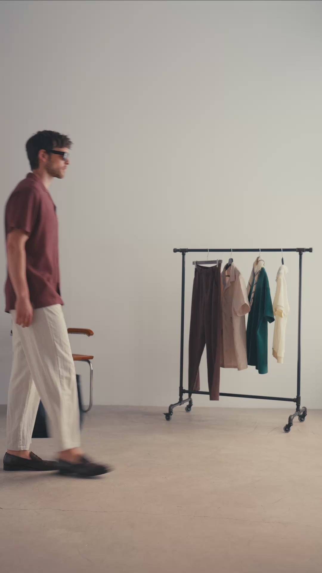Burgundy Riviera Textured Shirt