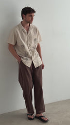 Botanical Linen Shirt